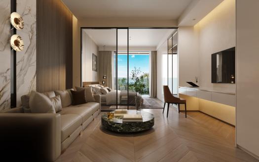 Ayana Heights Seaview Residence Type B1 – Garden View