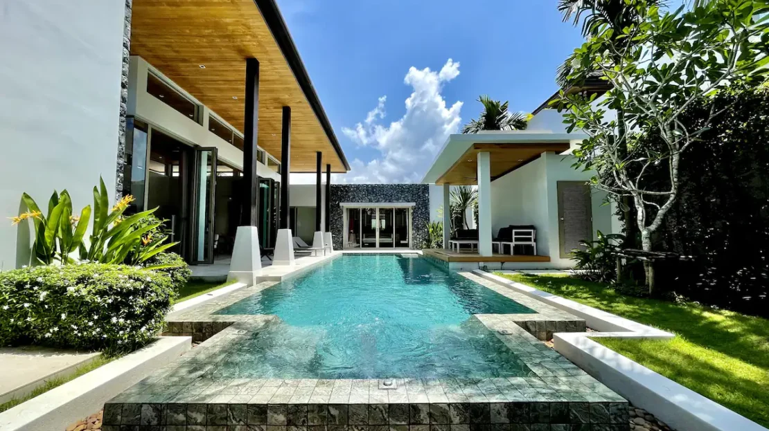 Luxury 4-Bedroom Pool Villa at Botanica Bangtao Beach