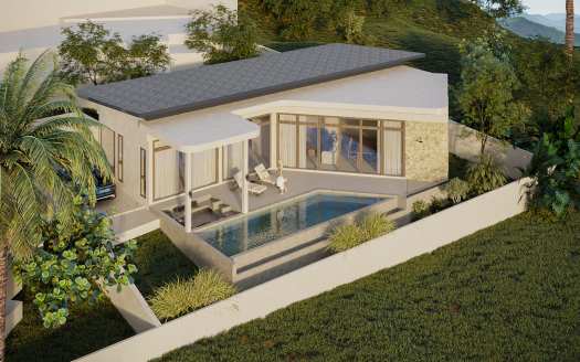 Le Reve Villas – Type B 3-Bedroom Seaview Villa