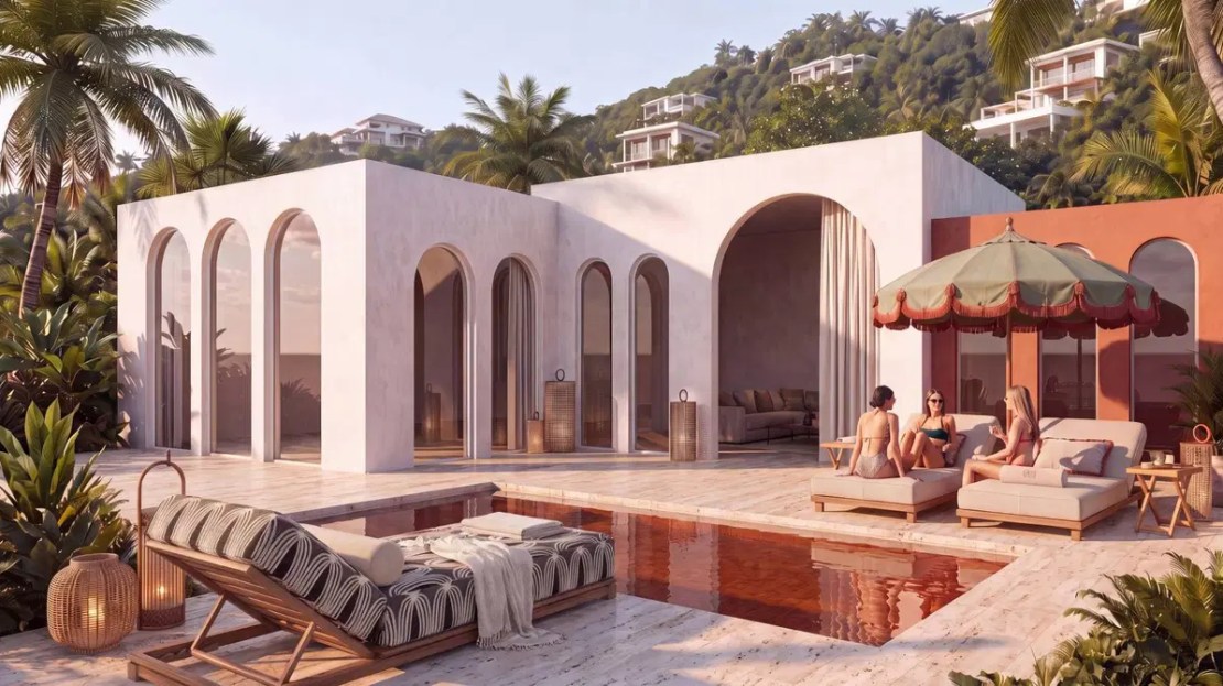 Casa Blanca - 2BR Hill Top - Sea View